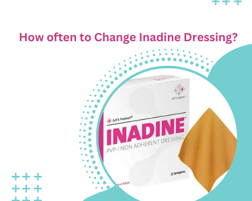 How often to Change Inadine Dressing​?